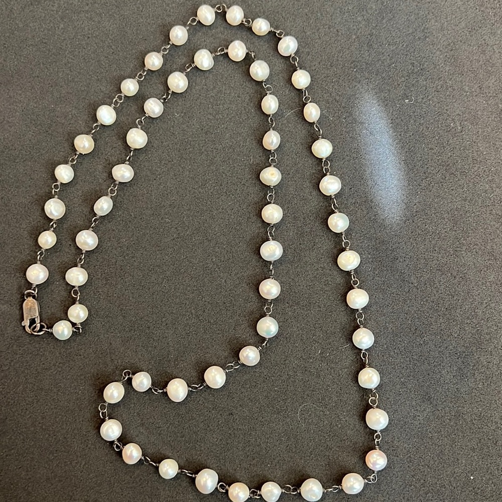 RARE Vintage Silpada Pearl Necklace